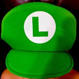 Super Mario Luigi child costume size 2-4 yrs